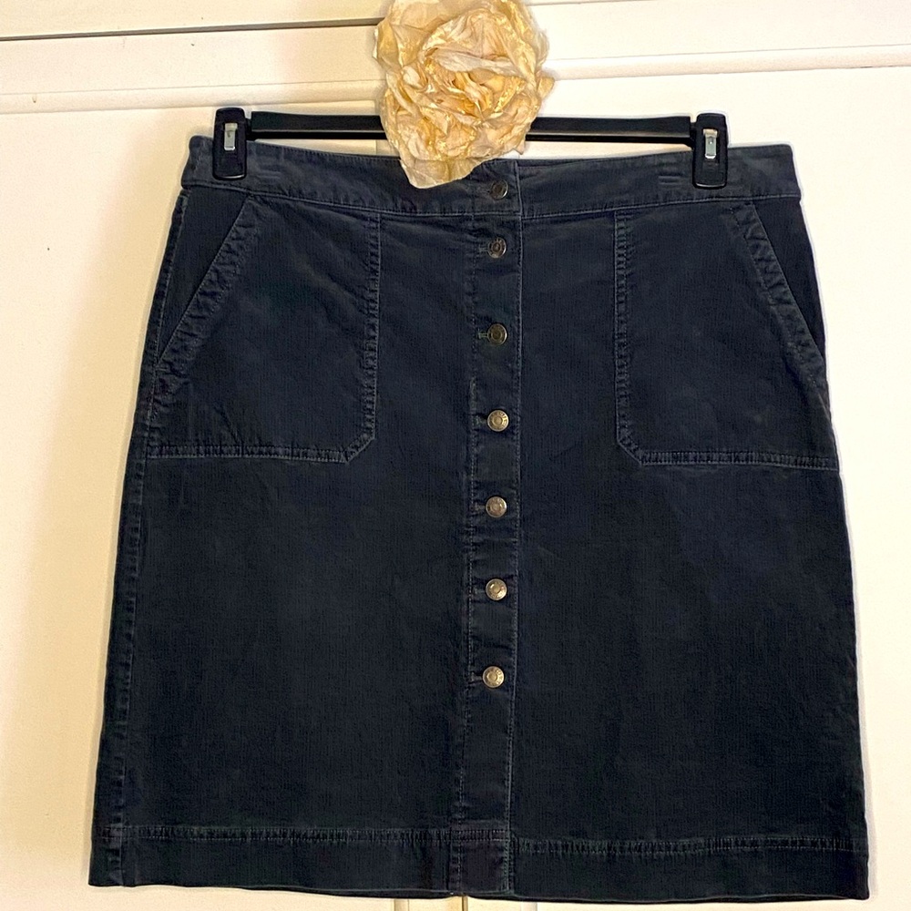 Talbots Corduroy Skirt 16